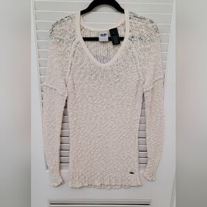 Women's Cream Knit Sweater